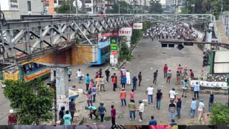 সায়েন্সল্যাব এলাকার পরিস্থিতি এখন শান্ত : পুলিশ