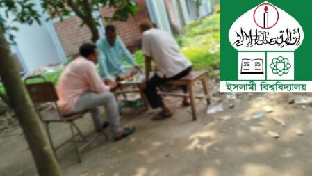  প্রশাসন ভবন খালি, কর্মকর্তারা ব্যস্ত আমবাগানের দাবা—লুডুর বোর্ডে