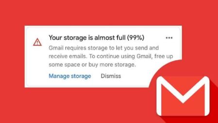 স্টোরেজ ফুল হওয়ায় জিমেইলে নতুন মেইল আসে না? যা করবেন