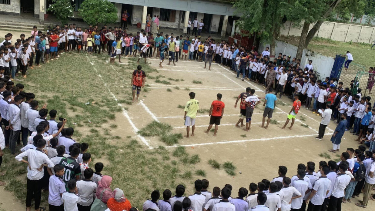 বাঞ্ছারামপুর সরকারি এস এম পাইলট মডেল উচ্চ বিদ্যালয়ে গ্রীষ্মকালীন ক্রীড়া প্রতিযোগিতা