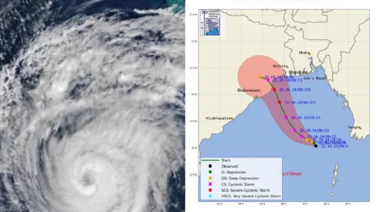 যেভাবে ঘূর্ণিঝড় ‘দানা’র নামকরণ