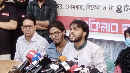 ইসকন ইস্যুতে ইনকিলাব মঞ্চের হুঁশিয়ারি