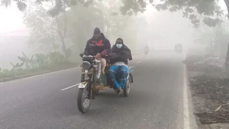 চুয়াডাঙ্গায় জেঁকে বসেছে শীত, তাপমাত্রা নামল ১৪ ডিগ্রিতে