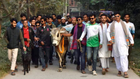 হাসিনার পতন উদযাপন, জাবিতে ‘মেজবান-ই-ইনকিলাব’ আয়োজন