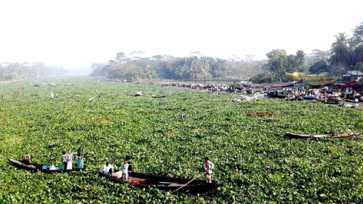 কাশ্মীর গ্রামের একাংশ