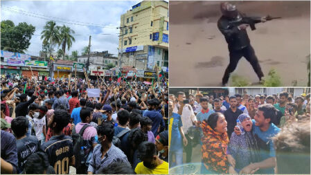 জুলাই আন্দোলনে হত্যাকাণ্ডের ঘটনায় ফেনীতে  আ.লীগ-ছাত্রলীগের ৫ নেতা রিমান্ডে 