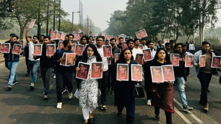 মানচিত্রে শহীদদের ধারণ, প্রতিষ্ঠাবার্ষিকীতে ব্যতিক্রমী আয়োজন ছাত্রদলের