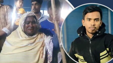 স্কুলছাত্র কাশেমের বাড়িতে শোকের মাতম, খুনিদের শাস্তির দাবিতে বিক্ষোভ