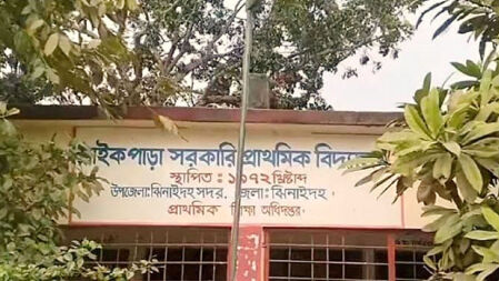 ঝিনাইদহে টাকা হারানোয় শিক্ষার্থীদের ‘চাল পড়া’ খাওয়ালেন শিক্ষিকা