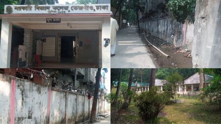 ফলাফল ভালো হলেও সংকট অনেক, ৭১ বছরের পুরোনো টিনশেডে চলে ক্লাস