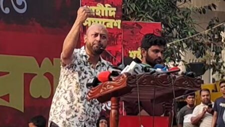 শহীদরা না থাকলে আপনি প্রফেসর ইউনূস আজ জেলে থাকতেন: ব্যারিস্টার ফুয়াদ